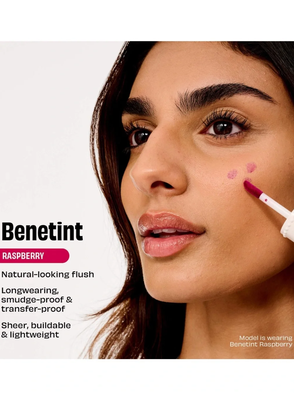 Benetint Bliss Liquid Lip + Cheek Blush Stain Duo Makeup Gift Set 6ml X 2 NEW